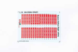 Eduard Accessories 1:32 3DL32004 Remove Before Flight (white) SPACE