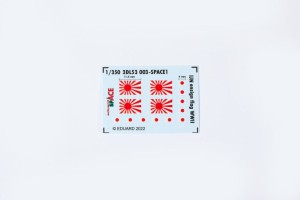 Eduard Accessories 1:350 3DL53003 IJN ensign flag WWII SPACE
