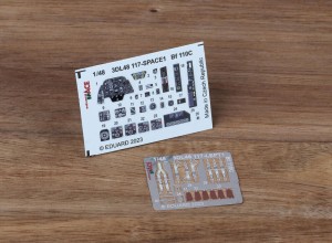 Eduard Accessories 1:48 3DL48117 Bf 110C SPACE 1/48 EDUARD