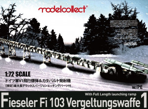 Modelcollect 1:72 UA72365 German WWII V1 Missile launching position full size Ver.