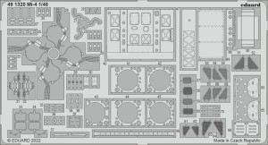 Eduard Accessories 1:48 491320 Mi-4 for TRUMPETER