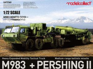 Modelcollect 1:72 UA72360 USA M983 Hemtt Tractor With Pershing II Missile Erector Launcher new Ver.