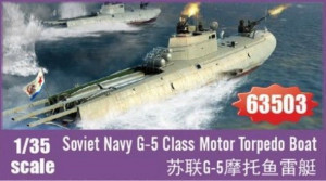 I LOVE KIT 1:35 63503 Soviet Navy G-5 Class Motor Torpedo Boat