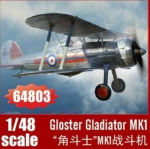 I LOVE KIT 1:48 64803 Gloster Gladiator MK1