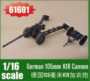 I LOVE KIT 1:16 61601 German 105mm K18 Cannon