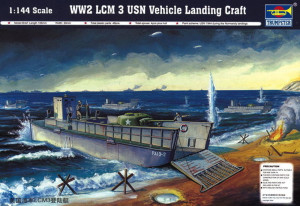 Trumpeter 1:144 102 US Landungsboot LCM (3)