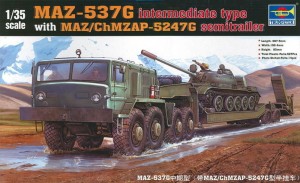 Trumpeter 1:35 211 MAZ-537G intermediate Type