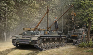 Trumpeter 1:35 389 German Bergepanzer IV Recovery Vehicle