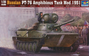Trumpeter 1:35 379 Russian PT-76 Amphibious Tank Mod.1951