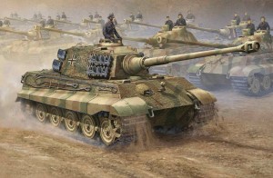 Trumpeter 1:16 910 German King Tiger 2 in 1