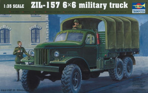 Trumpeter 1:35 1001 ZIL-157 6x6 Soviet Military Truck