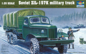 Trumpeter 1:35 1003 ZIL-157K Soviet Military Truck w/Canvas
