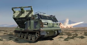 Trumpeter 1:35 1049 M270/A1 Multiple Launch Rocket System-US