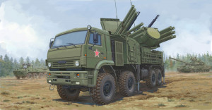 Trumpeter 1:35 1060 Russian 72V6E4 Combat Vehicle of 96K6 Pantsir-S1 ADMGS