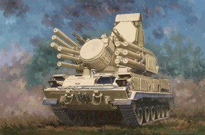 Trumpeter 1:35 1093 ZPRK DB 96K6 Pantsir-S1 (Tracked)