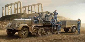 Trumpeter 1:35 1525 German3.7cm Flak37 auf Selbstfahrlafette (Sd.Kfz.7/2 Early Version)