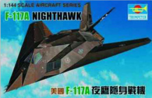 Trumpeter 1:144 1330 Lockheed F-117 A Night Hawk