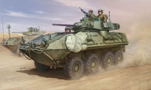 Trumpeter 1:35 1521 LAV-A2 8x8 wheeled armoured vehicle