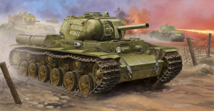 Trumpeter 1:35 1572 Soviet KV-8S Heavy Tank