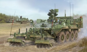 Trumpeter 1:35 1574 M1132 Stryker Engineer Squad Vehicle