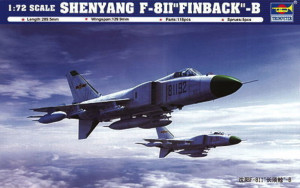 Trumpeter 1:72 1610 Shenyang F-8II ''Finback'' B