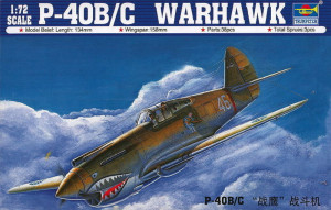 Trumpeter 1:72 1632 P-40B/C Warhawk