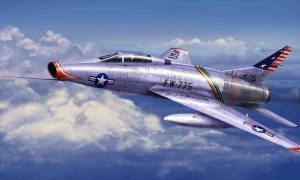 Trumpeter 1:72 1648 F-100C Super Sabre