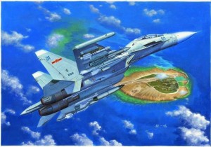 Trumpeter 1:72 1659 Russian Su-30MKK Flanker G Fighter