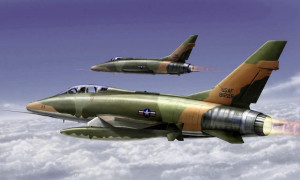 Trumpeter 1:72 1650 F-100F Super Sabre