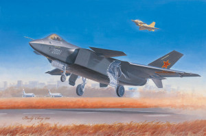 Trumpeter 1:72 1663 Chinese J-20 Fighter