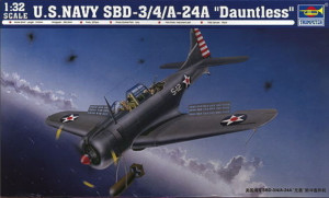 Trumpeter 1:32 2242 SBD-3/4/A-24A Dauntless US Navy