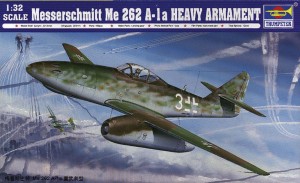 Trumpeter 1:32 2260 Messerschmitt Me 262 A-1a Heavy Armament (with R4M Rocket)