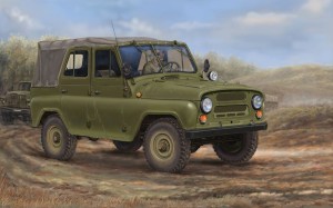 Trumpeter 1:35 2327 Soviet UAZ-469 All-Terrain Vehicle