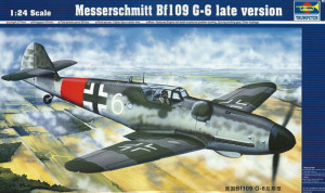 Trumpeter 1:24 2408 Messerschmitt Bf 109 G-6 späte Version