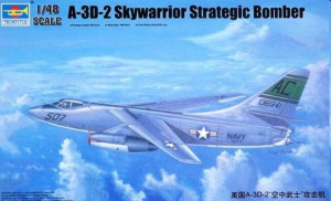 Trumpeter 1:48 2868 A-3D-2 Skywarrior Strategic Bomber