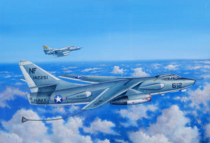 Trumpeter 1:48 2872 EKA-3B Skywarrior Strategic Bomber