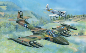 Trumpeter 1:48 2888 US A-37A Dragonfly Light Ground-Attack