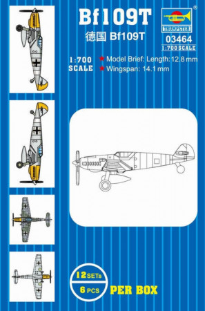 Trumpeter 1:700 3464 Bf109