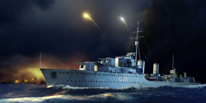 Trumpeter 1:350 5332 HMS Zulu Destroyer 1941