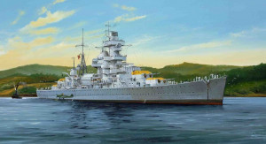Trumpeter 1:350 5317 German Cruiser Admiral Hipper 1941