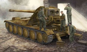 Trumpeter 1:35 5523 12,8cm PAK 44 Waffenträger Krupp 1
