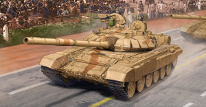 Trumpeter 1:35 5561 Indian T-90C MBT...