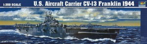 Trumpeter 1:350 5604 Flugzeugträger USS CV-13 Franklin