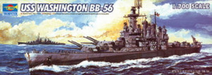 Trumpeter 1:700 5735 USS Washington BB-56