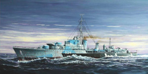 Trumpeter 1:700 5759 Tribal-class destroyer HMCS Huron (G24) 1944