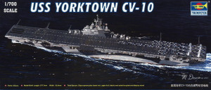 Trumpeter 1:700 5729 Flugzeugträger USS Yorktown CV-10