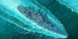 Trumpeter 1:700 5749 USS Vincennes CA-44