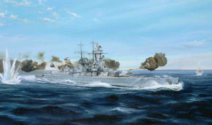 Trumpeter 1:700 5774 Ger.Pocket Battleship Admiral G.Spee1930