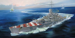 Trumpeter 1:700 5777 Italian Navy Battleship RN Roma 1943