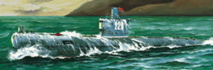 Trumpeter 1:144 5901 Chinesisches U-Boot Type 33